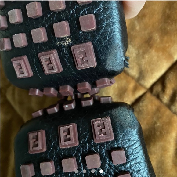 FENDI MONSTER LOAFERS SZ 39.5 - Picture 4 of 4